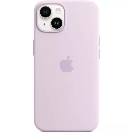 Apple Silicone Case with MagSafe for iPhone 14 Lilac image 1 of 1 