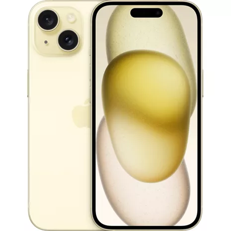 Apple iPhone 15 Yellow image 1 of 1 
