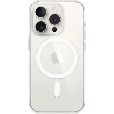 Apple iPhone 15 Pro ホワイト 本体 クリアケース付き Apple Clear Case with MagSafe for iPhone 15 Pro | Shop Now