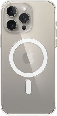 CAGOS Funda transparente diseñada para iPhone 15 Pro Max, compatible con  MagSafe, [antiamarilleo] [Protección completa de la cámara] Funda con