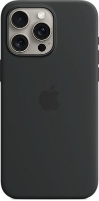 Funda iPhone 15 Pro Max Silicona MagSafe Negro Next One