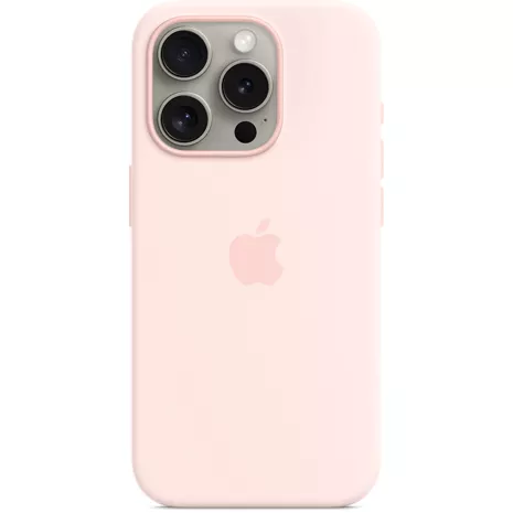 Apple Silicone Case with MagSafe for iPhone 15 Pro