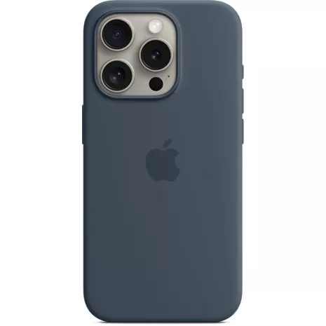 Apple Silicone Case with MagSafe for iPhone 15 Pro