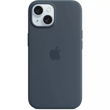 iPhone 15 Pro Silicone Case with MagSafe - Black