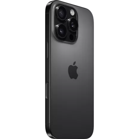 Apple iPhone 16 Pro (Certified Pre-Owned) Black Titanium image 2 of 6 