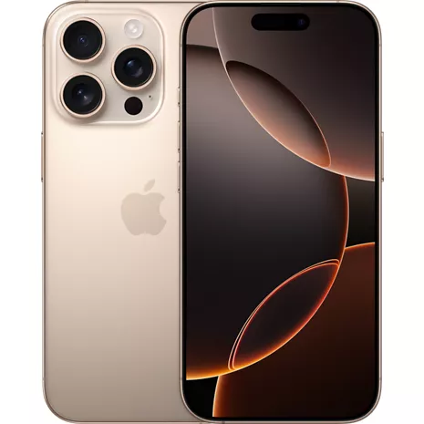 Apple iPhone 16 Pro (Certified Pre-Owned) Prepaid Desert Titanium image 1 of 1 
