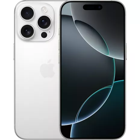 Apple iPhone 16 Pro White Titanium image 1 of 6 