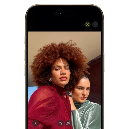 18MP Center Stage front camera.