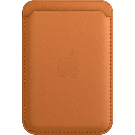 iPhone Leather Wallet with MagSafe - Golden Brown 