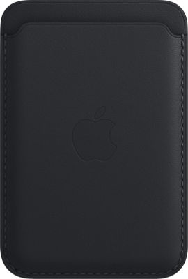 iPhone Leather Wallet with MagSafe, Black - Total by Verizon