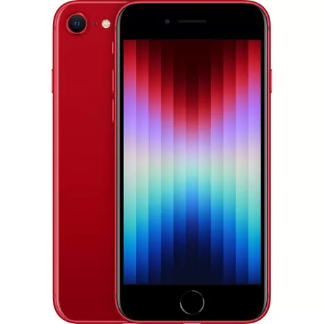 Apple iPhone SE (3rd Gen) Prepaid (PRODUCT)RED image 1 of 6 