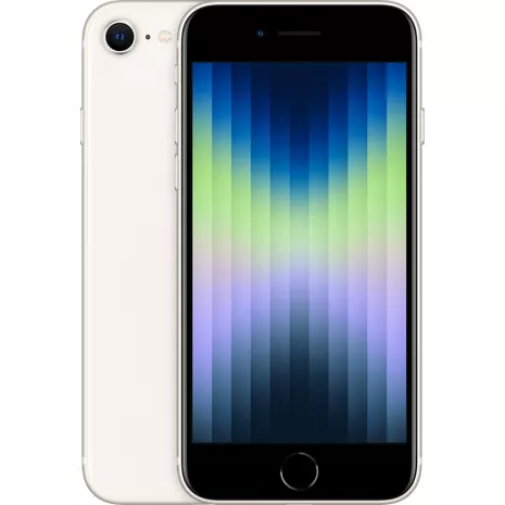 Apple iPhone SE (3rd Gen) (Certified Pre-Owned) Starlight image 1 of 1 