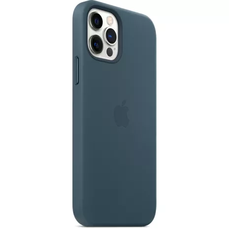 Apple Leather Case with MagSafe for iPhone 12/iPhone 12 Pro Baltic Blue image 1 of 1