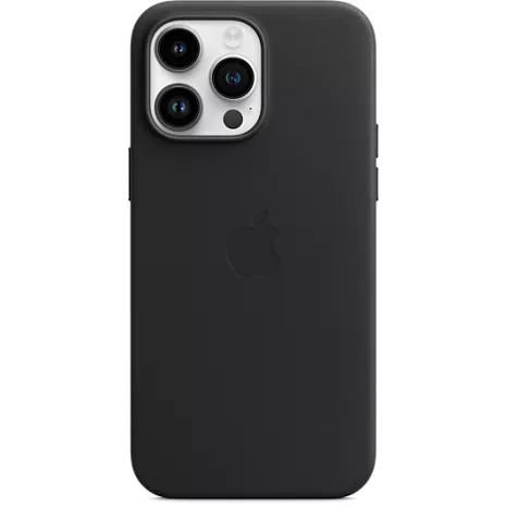 Apple Funda de piel con MagSafe para el iPhone 14 Pro Max Color medianoche imagen 1 de 1