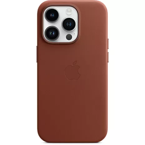 Apple Leather Case with MagSafe for iPhone 14 Pro