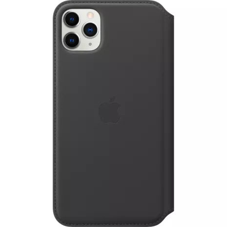 Apple Leather Folio for iPhone 11 Pro Max Black image 1 of 1 