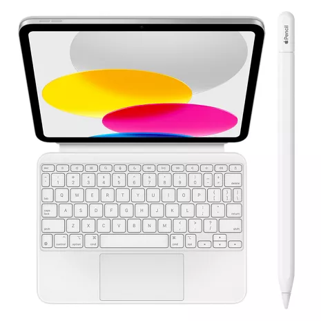 Bundle and save 30% when you purchase Apple Magic Keyboard Folio for iPad (A16) / iPad (10th Gen) and Apple Pencil USB-C together!