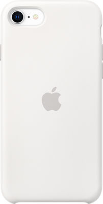 Apple Silicone Case for iPhone SE, iPhone 8 & iPhone 7 - White 