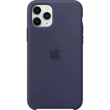 Apple Silicone Case for iPhone 11 Pro Midnight Blue image 1 of 1 