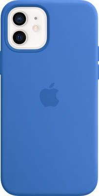 iPhone 12 Pro Max Silicone Case with MagSafe - Cloud Blue - Business -  Apple (AE)