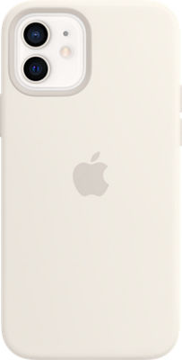 iPhone 12  12 Pro Silicone Case with MagSafe - White - Education - Apple