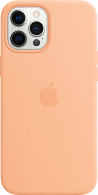 Funda de silicón con MagSafe para el iPhone 12  12 Pro - Naranja melón -  Empresas - Apple (MX)