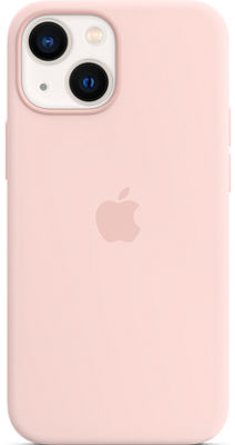 Chalk Pink Apple MagSafe Silicone Case - iPhone 13 mini 