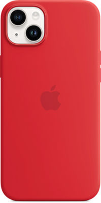 Apple iPhone 14 Plus Silicone Case with MagSafe, (PRODUCT)RED - Case,  MPT63ZM/A