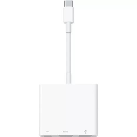 Adaptador de múltiples puertos USB-C digital AV Apple Blanco imagen 1 de 1