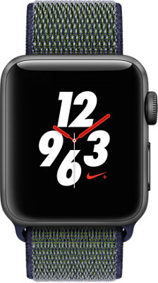 apple watch series 3 nike white