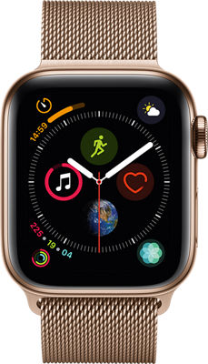 apple 4 watch stainless steel