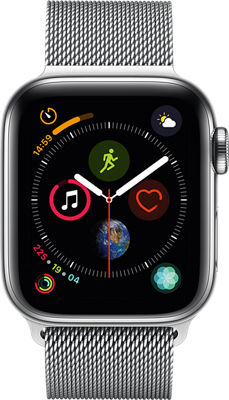 apple watch 4 stainless steel milanese