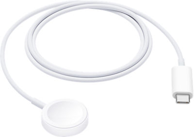 Apple Watch Magnetic Fast Charger to USB-C Cable (1 m) - White