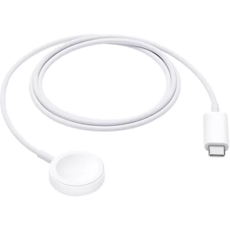 Apple Cargador de carga rápida magnética a cable USB-C para el Apple Watch  (1 m) - Blanco