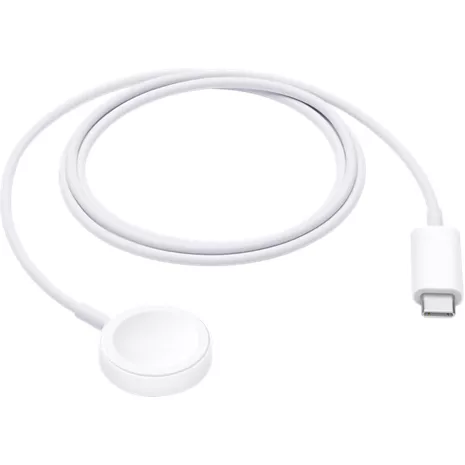 Isla Stewart fantasma información Apple Cargador de carga rápida magnética a cable USB-C para el Apple Watch  (1 m) - Blanco | <span class="mpwcagts" lang="EN">Verizon Wireless  </span><!--class="mpwcagts"-->
