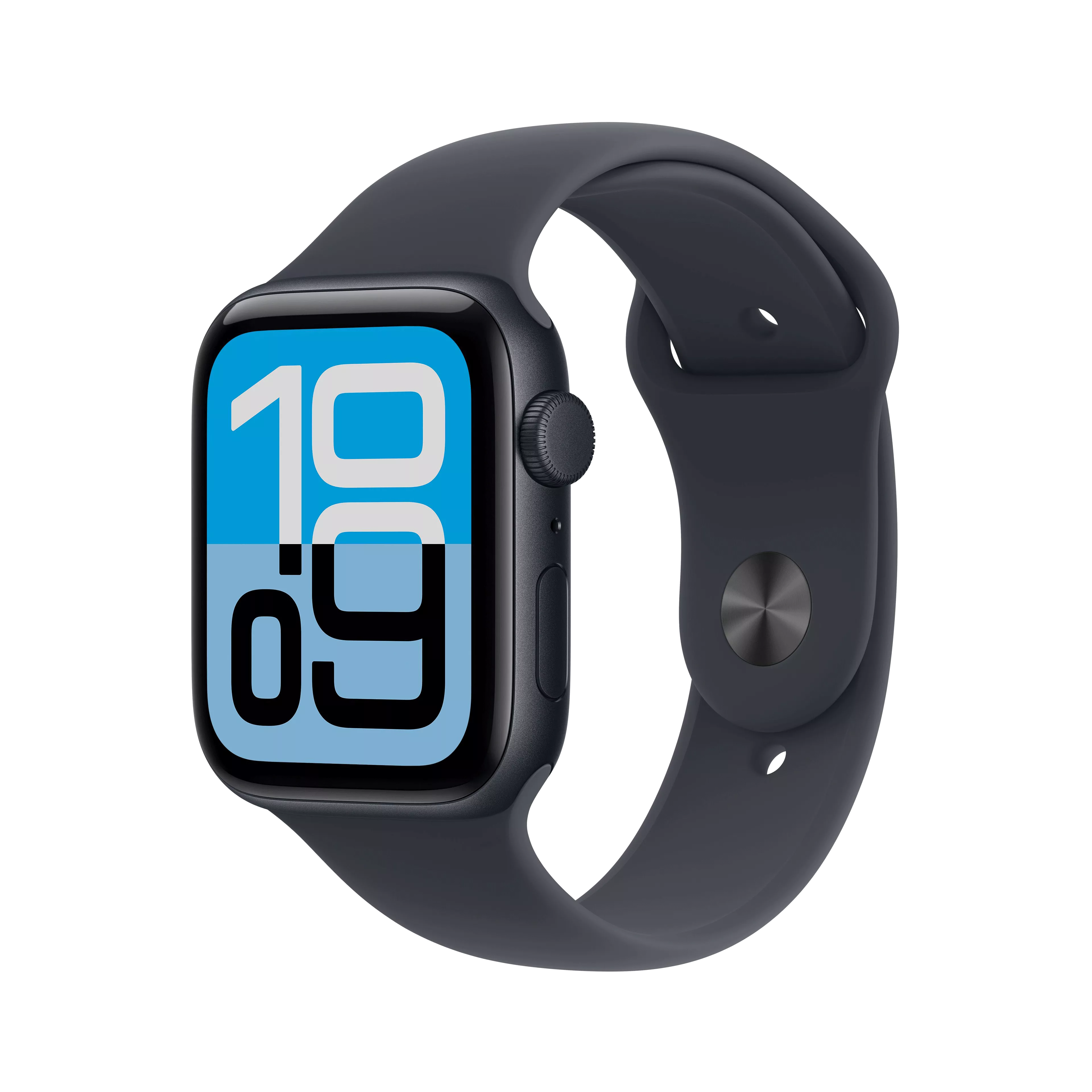 Apple Watch SE 3 GPS + Cellular 44mm Midnight Aluminum Case with Midnight Sport Band - S/M image 1