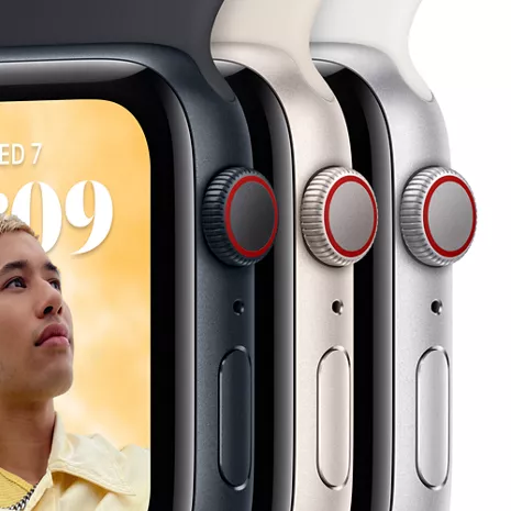 Apple watch series 4 silver aluminum case hot sale with white sport band