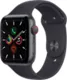 Apple Watch SE Space Gray Aluminum Case with Midnight Sport Band 44MM