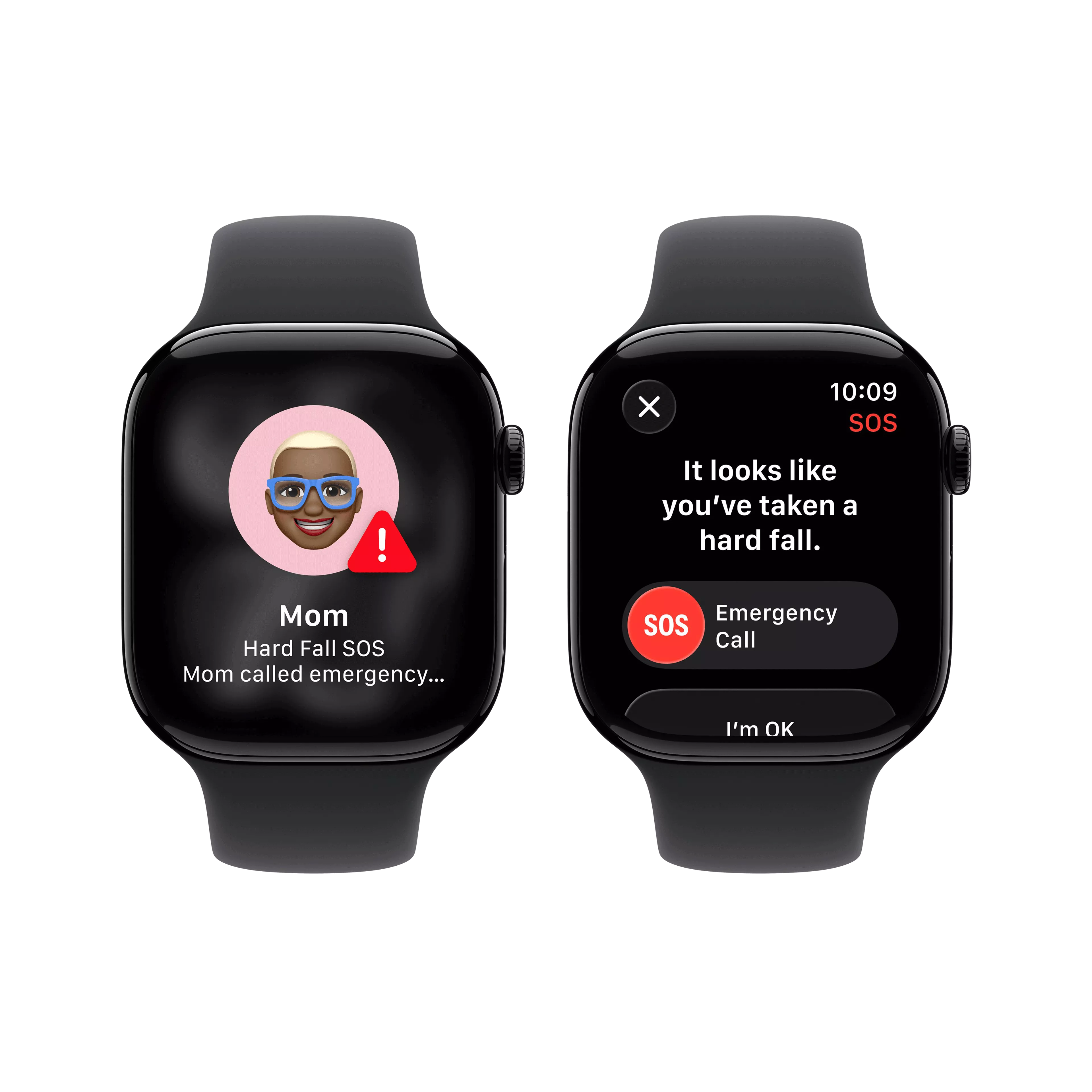 Apple Watch Series 11 46mm in Jet Black Aluminum Case With Black Sport Band - S/M image 6