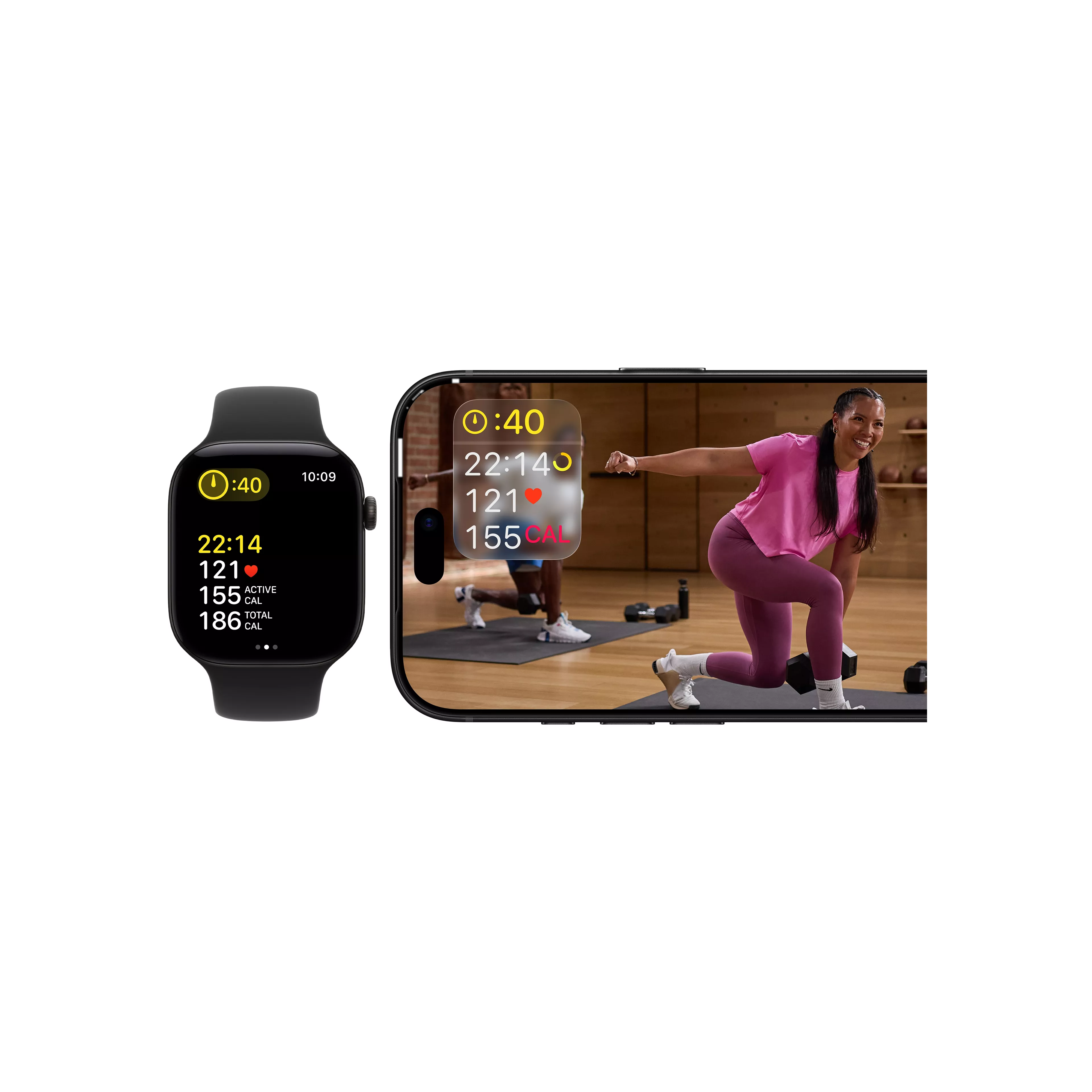 Apple Watch Series 12 GPS + Cellular 42mm Space Gray Aluminum Case with Navy Blue Sport Band - S/M image 4