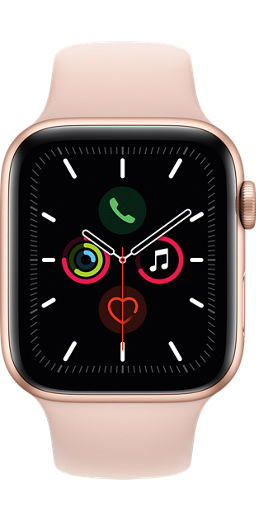 Apple Watch Series 5 Silver 40mm 44mm Always On Retina Display