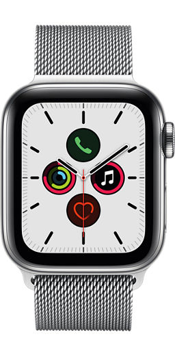 apple watch series 5 silver 40mm