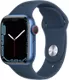 Apple Watch Series 7 GPS + Cellular, 41mm Blue Aluminum Case - Abyss Blue Sport Band - Regular
