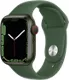 Apple Watch Series 7 GPS + Cellular, con caja de aluminio verde de 41 mm y correa deportiva verde trébol - Estándar