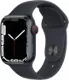 Apple Watch Series 7 GPS + Cellular, con caja de aluminio color azul medianoche de 41 mm  y correa deportiva color azul medianoche - Estándar
