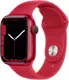 Apple Watch Series 7 GPS + Cellular, caja de aluminio de 41 mm (PRODUCT)RED con correa deportiva (PRODUCT)RED - Regular