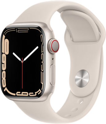 超美品 AppleWatchSeries7 45mmCellularミッドナイト