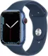 Apple Watch Series 7 GPS + Cellular, caja de aluminio azul de 45 mm y correa deportiva azul abismo - Regular