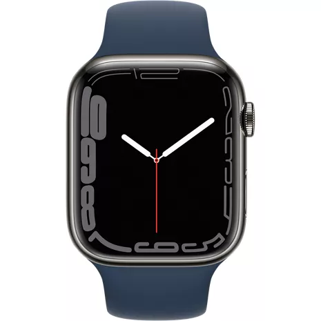Apple Watch Series 7 (usado certificado)​​  Graphite (Stainless Steel) image 2 of 3 