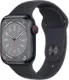 Apple Watch Series 8, con caja de aluminio color medianoche de 41 mm y correa deportiva color medianoche - SM